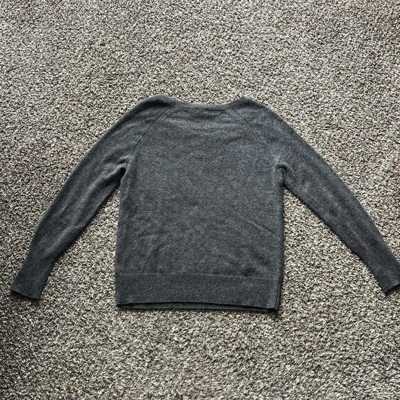 Halogen Blouse Womens Small 100% Cashmere Long Sleeve Bejeweled Party Luxury - Picture 5 of 8